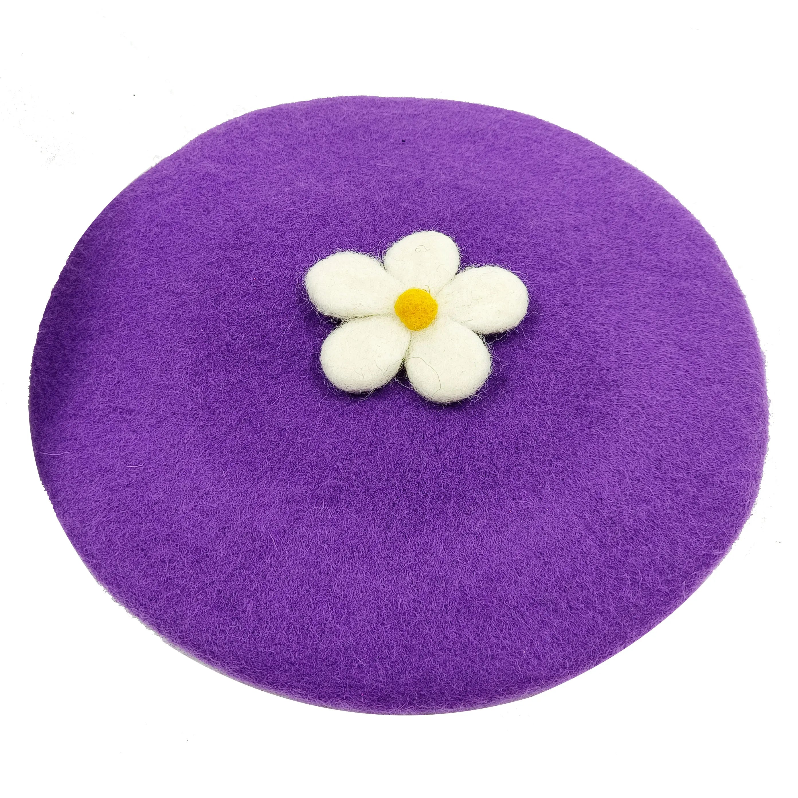 Handmade Wool Felt Floral / Fruit Hat | Cherry Blossom & Flower Crown
