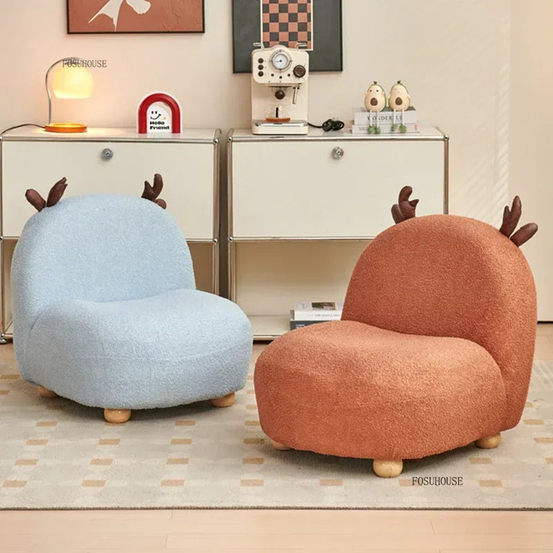 Silla de Lectura Infantil Inspirada en Ciervos – Cinco Colores