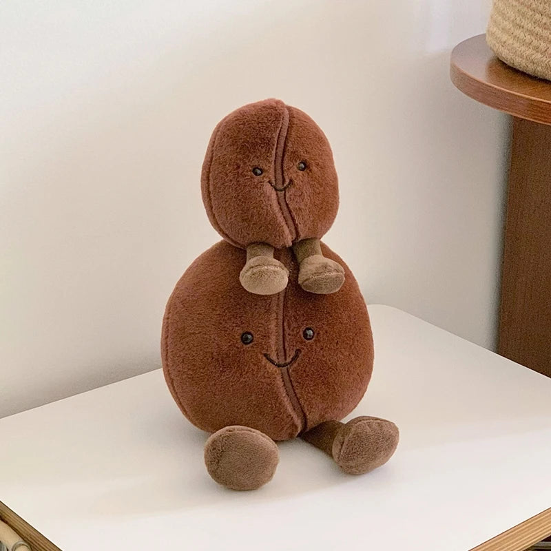 Coffee Bean Plushie, 5-8" | 13-21 cm