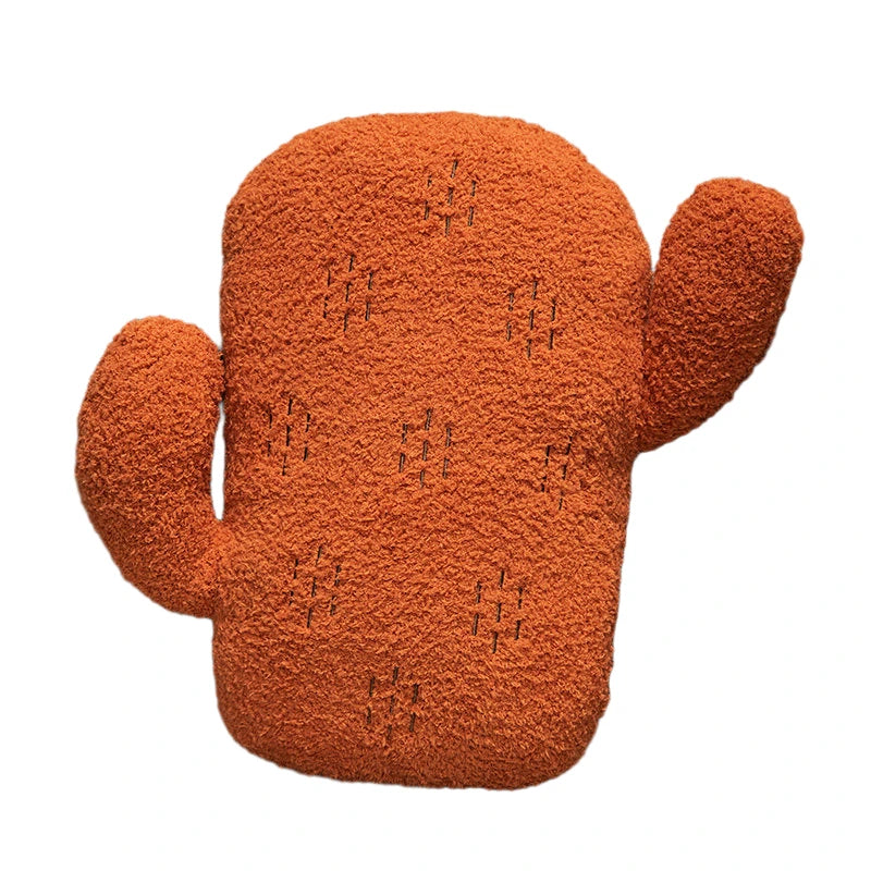 Cojín decorativo de cactus de peluche, tres colores, 12-16" | 30-40 centímetros