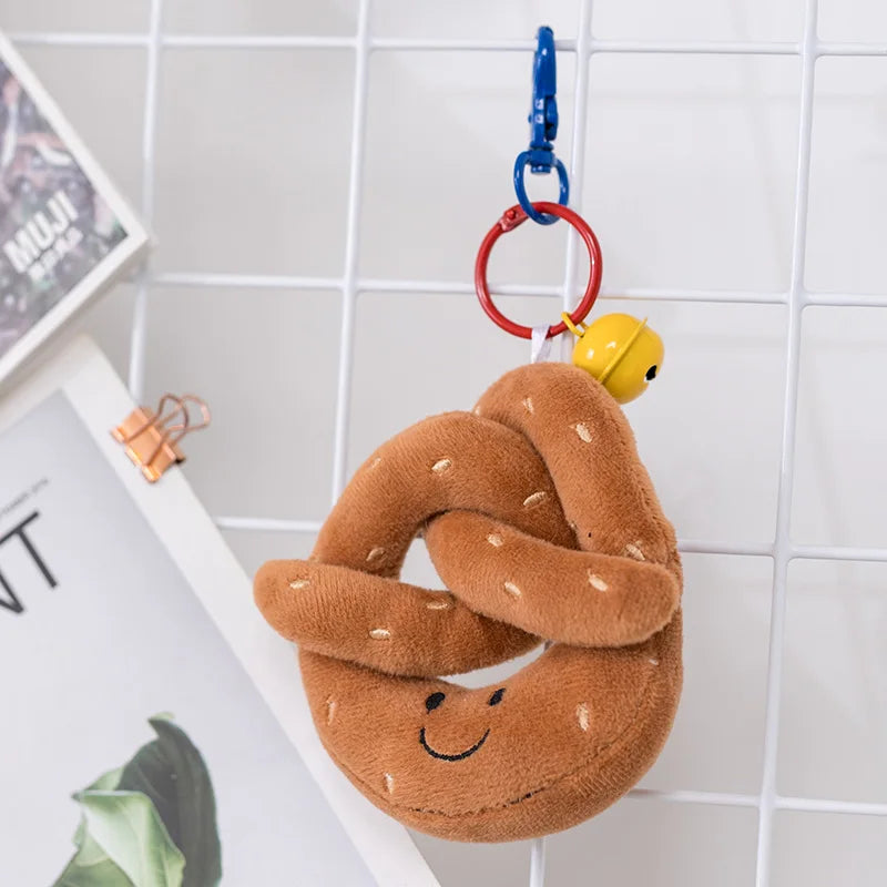 Cartoon Egg, Toast & Bread Plush Doll | Breakfast Food Stuffed Toy Set