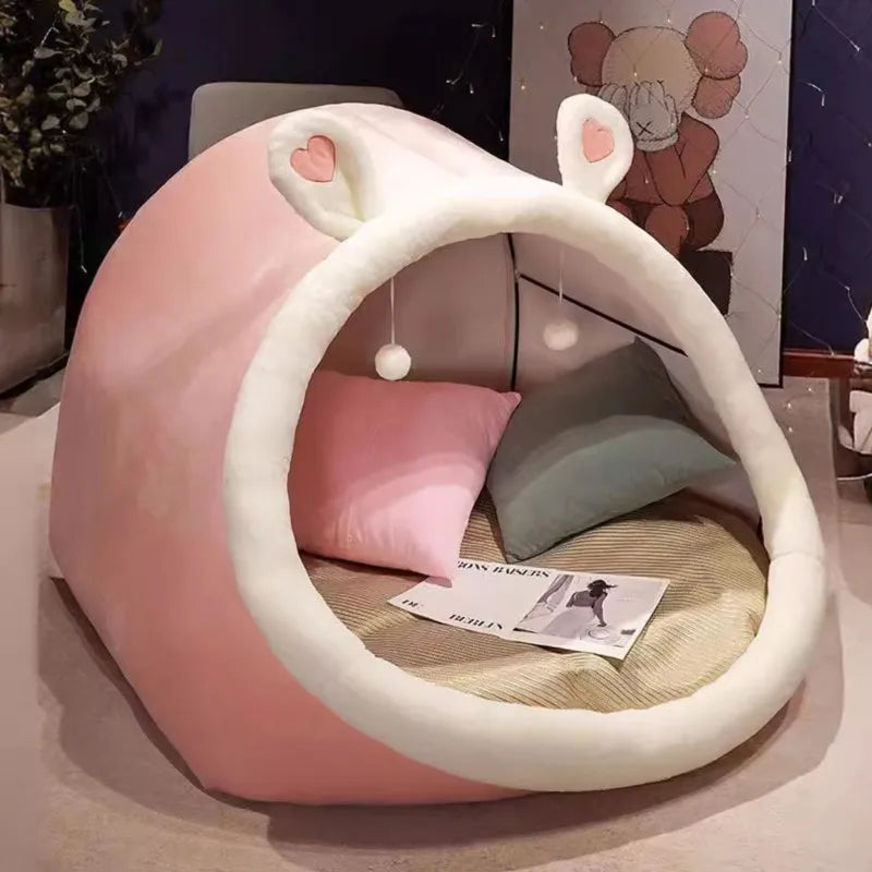 Giant Rabbit/Cat Plushie Tent Bed for Two People