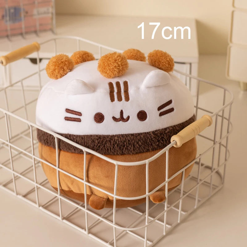 Plushie Cat Marshmallow S'more Plushie, 6-9" | 15-22 cm