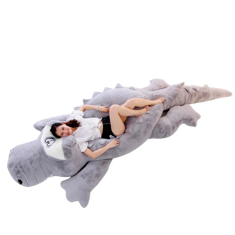 Giant 10-Foot Crocodile Plushie - SKIN ONLY - 2.2-3 meters long