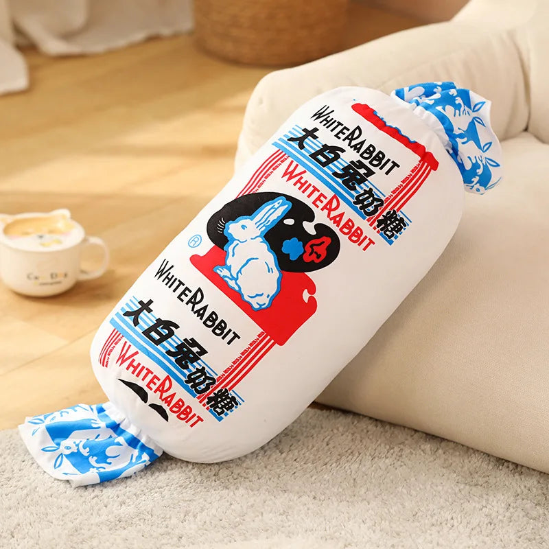 Peluche Candy White Rabbit, 20-40" | 50-110 centimetri