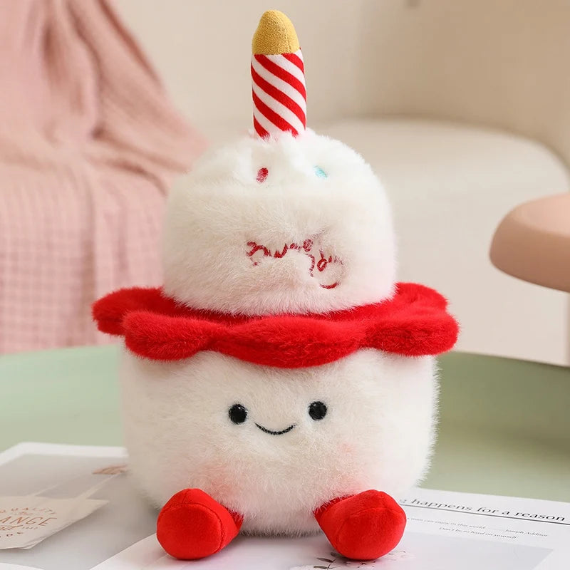 Breakfast Food Plush Doll Set – Kawaii Egg Toast & Bread Cartoon Toys