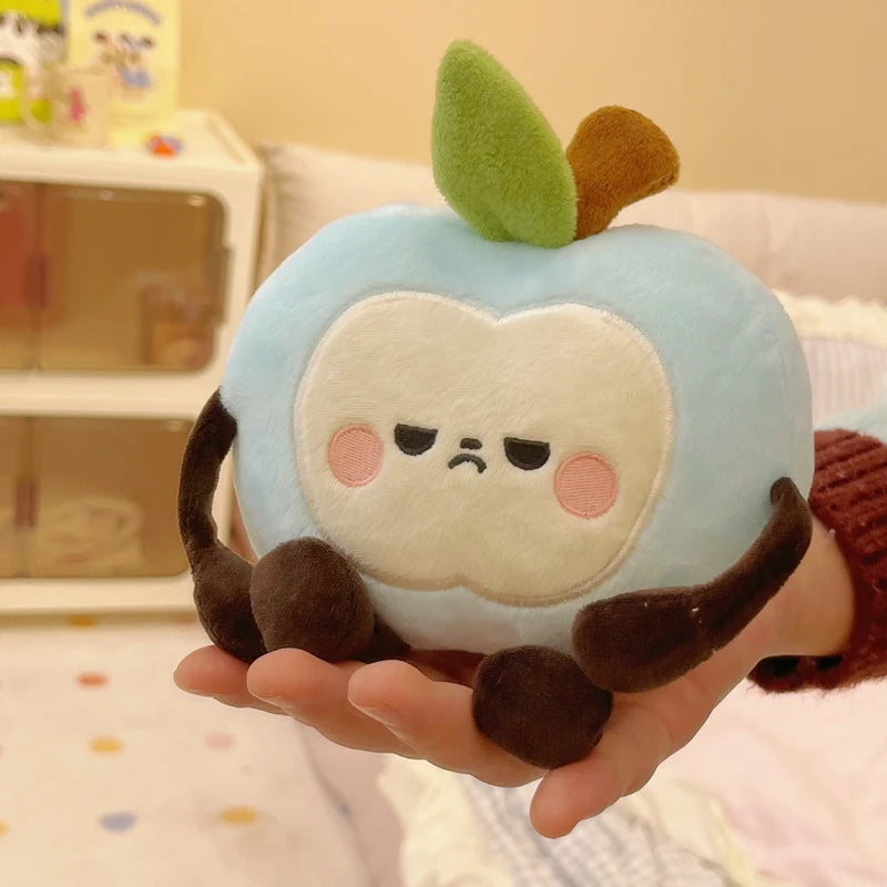 Squishy Apple Plush Toy | Soft Stuffed Fruit Pillow