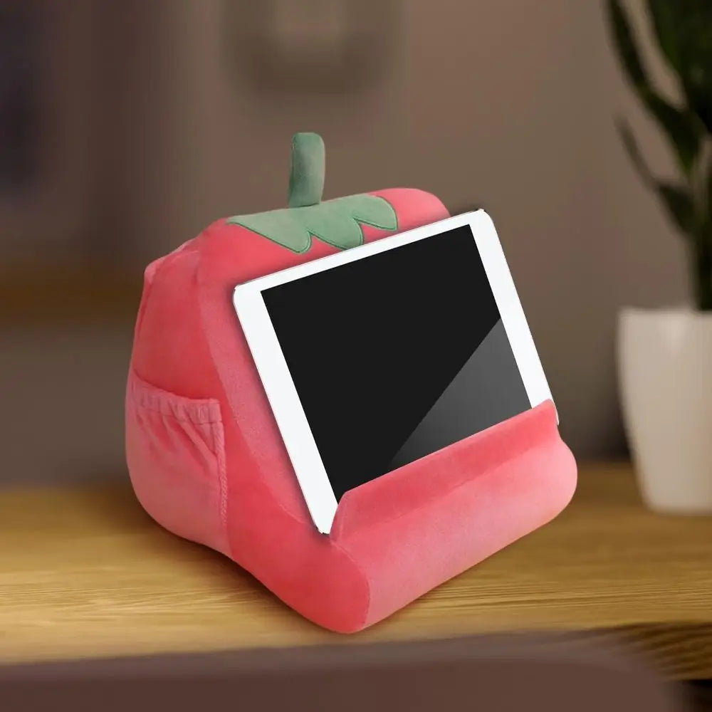 Soporte de Teléfono/Tableta de Peluche en Cuatro Estilos de Comida, 12" | 30 centímetros