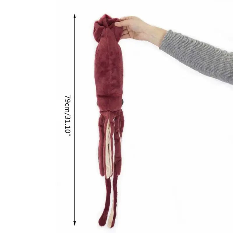 Lifelike Humboldt Squid Plush Toy, 2.6' | 78 cm plush toy – – – Image 1 | Plushie Produce