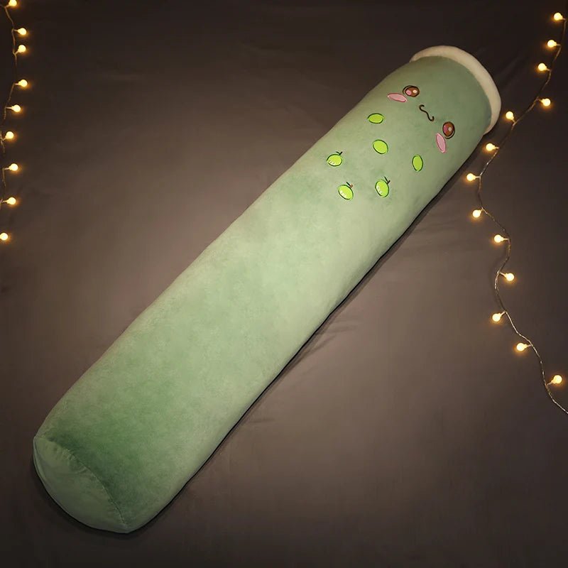 Plushie Jumbo Bubble Tea Body Pillow, Five Styles, 3.3-4.9' | 100-130cm plush toy – – Green – Image 9 | Plushie Produce