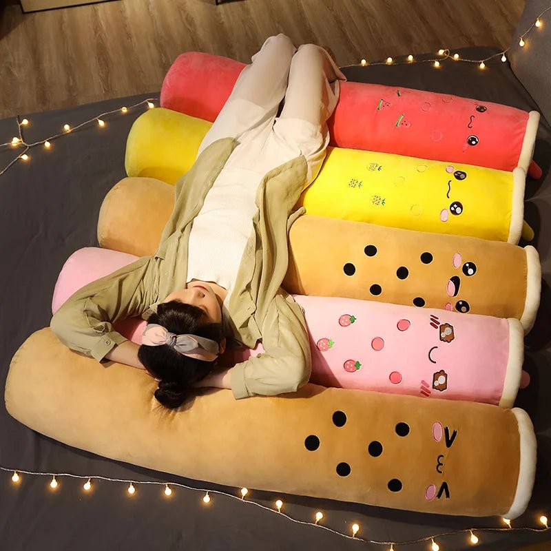 Plushie Jumbo Bubble Tea Body Pillow, Five Styles, 3.3-4.9' | 100-130cm plush toy – – – Image 2 | Plushie Produce