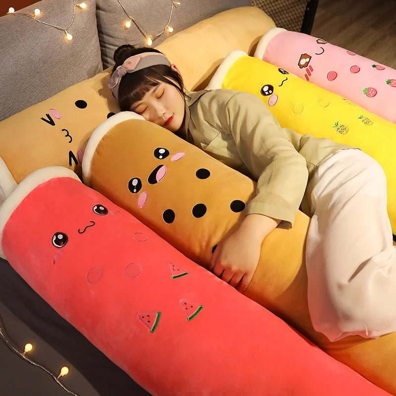 Plushie Jumbo Bubble Tea Body Pillow, Five Styles, 3.3-4.9' | 100-130cm plush toy – – – Image 6 | Plushie Produce