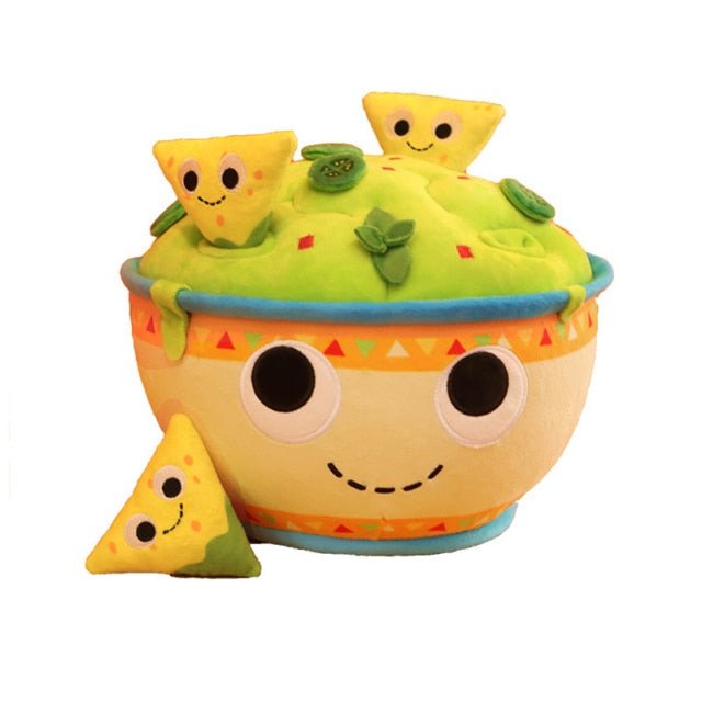 Plushie Bowl of Guacamole - Cute Food Toy, 11" | 27 cm plush toy – – – Image 1 | Plushie Produce
