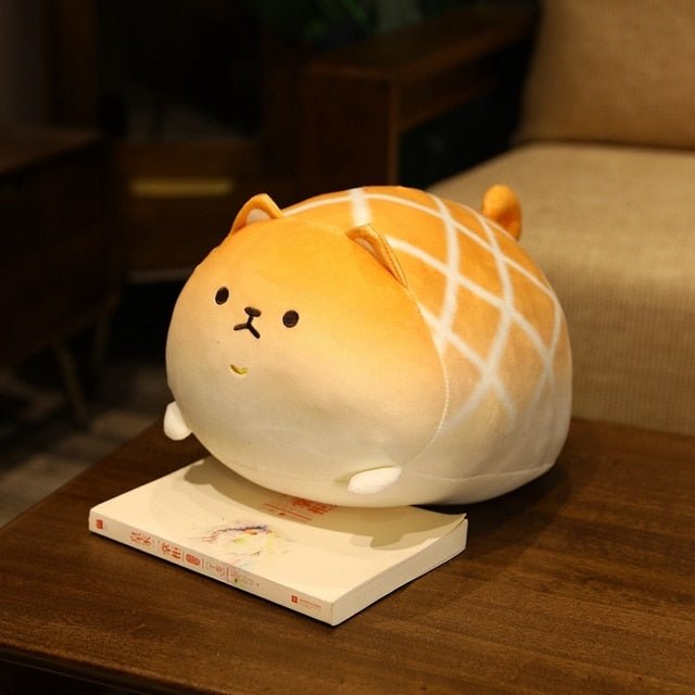 Plushie Dog as a Loaf of Bread, 12-20" | 30-50 cm plush toy – – 12"(30cm) – Image 6 | Plushie Produce