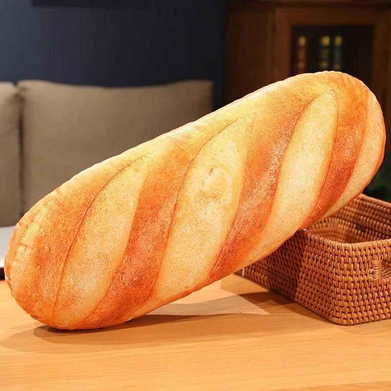 Plushie Jumbo Realistic Loaf of Bread, 8-40" | 20-100 cm plush toy – – 28"/70cm – Image 3 | Plushie Produce