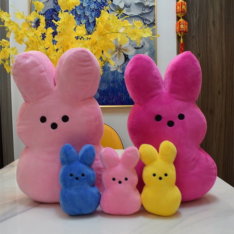 Plushie Marshmallow Bunny, 5 Colors, 6" | 15 cm plush toy – – – Image 1 | Plushie Produce