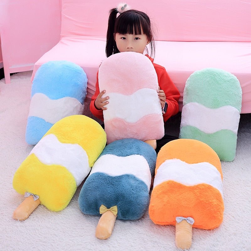 Plushie Realistic Fruit Popsicles, Six Flavors, 22" | 55 cm plush toy – – – Image 1 | Plushie Produce