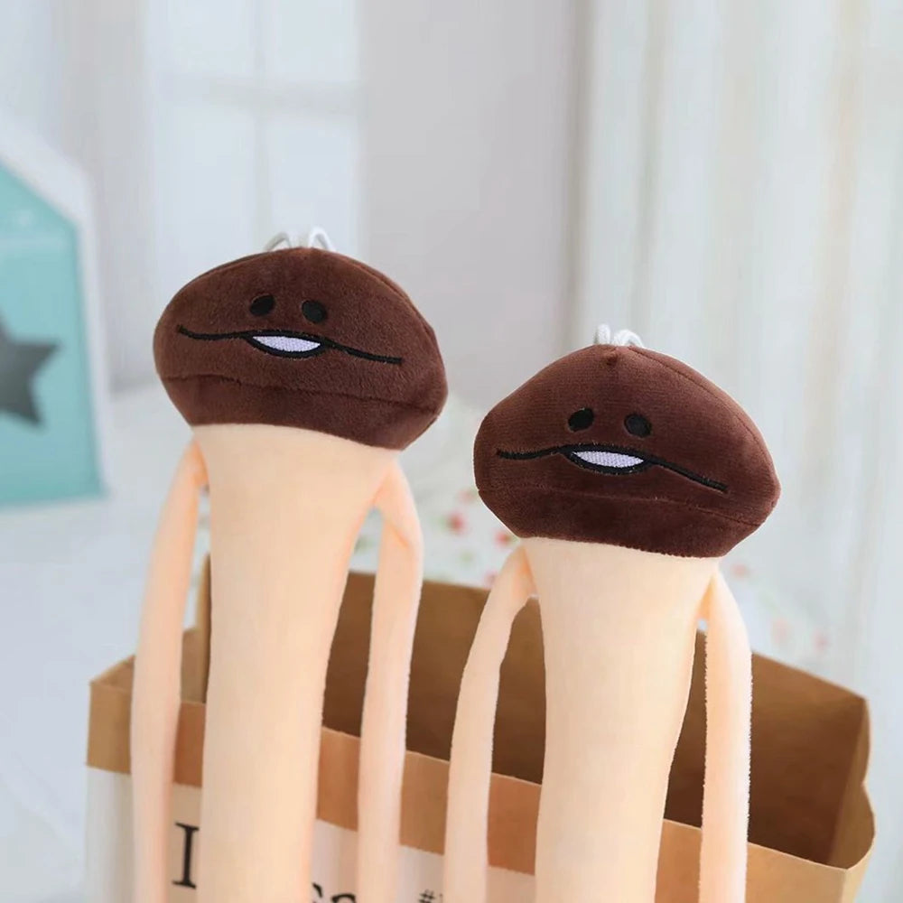 Tall Funny Mushroom Plush Toy, 29" | 74 cm