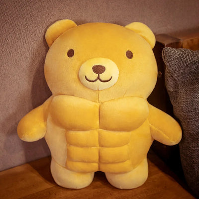 Bread as a Muscular Animal Plushie, 12-28 in | 30-70 cm