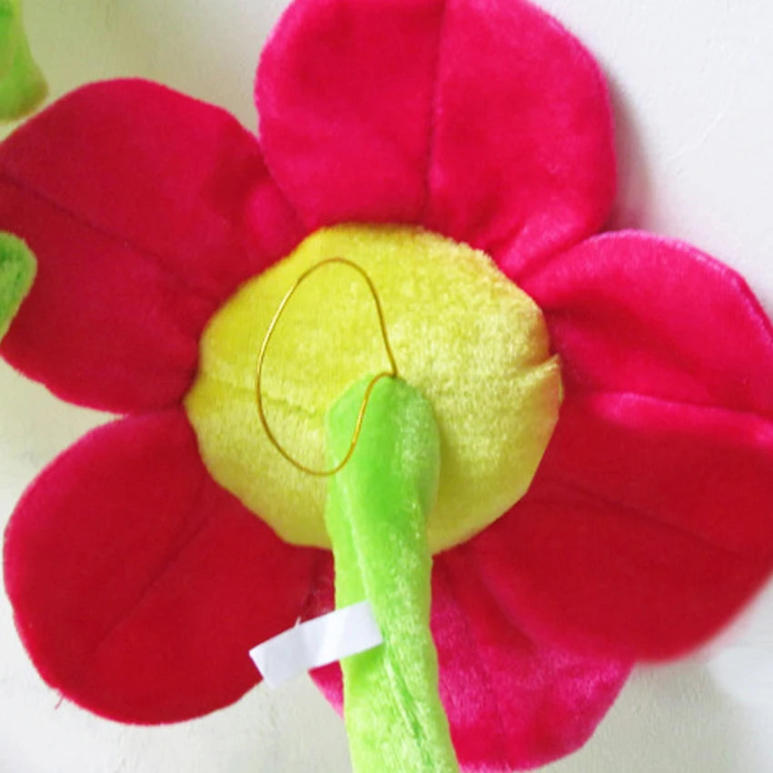 Plushie Stemmed Flowers, Nine Colors, 12-16" | 30-40 cm