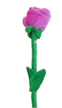 Plushie Stemmed Flowers, Nine Colors, 12-16" | 30-40 cm