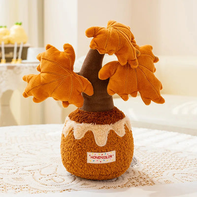 Sunflower Potted Plush Doll – Scented Artificial Plant, 4-12" | 10-30 cm