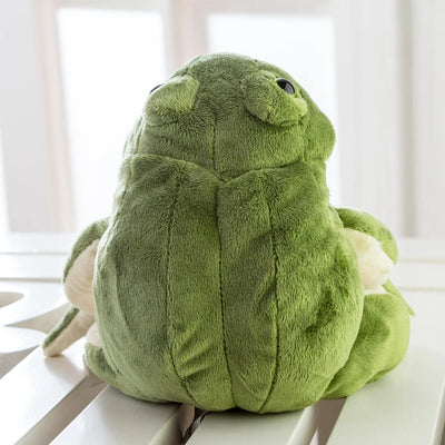 Grenouille réaliste en peluche, 13-23" | 33-58 cm
