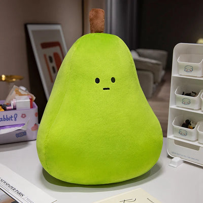 Peluches di Frutta Cartoni Animati Allegri, 4 Varietà, 6-10" | 16-25 centimetri