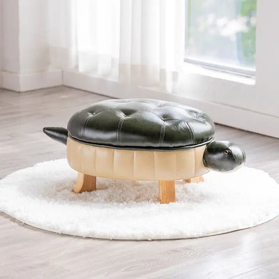Puff in Ecopelle Turtle Time - Cinque Colori