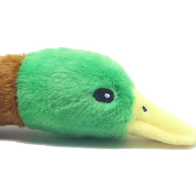 Plushie Mallard Duck Dog Squeaky Chew Toy, 12-14" | 30-34 cm