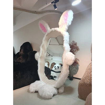 Rabbit Mirror | Cute Bunny-Shaped Decorative Vanity Mirror