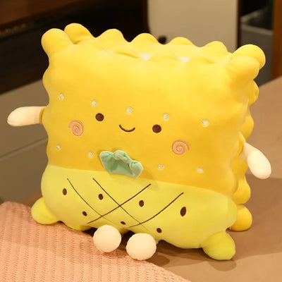 Cracker Plushie Pronto Per Lavorare con Coperta Opzionale, 15" | 38 centimetri