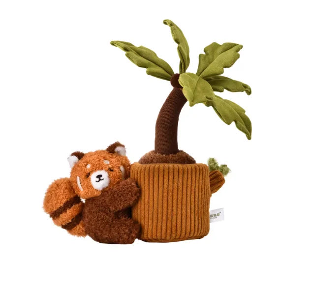 Kawaii Potted Plant Plushies – Flowers, Cacti & Fruit Trees, 6-8" | 14-20 cm