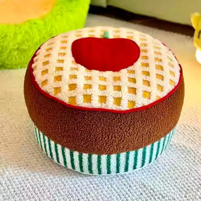Cupcake Floor Cushion Ottoman | Food-Themed Lazy Sofa Seat