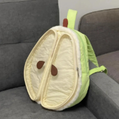 Red Apple Plush Backpack – Y2K Kawaii Itabag Shoulder Bag