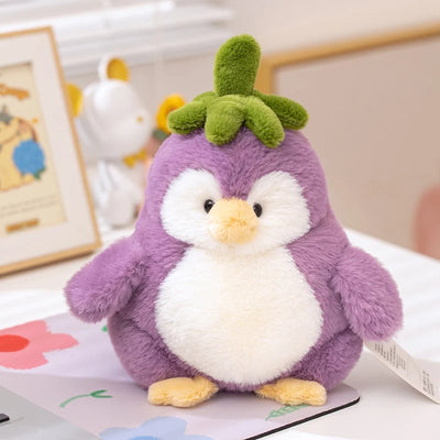 Eggplant Penguin Plushie, 10-24" | 25-60 cm