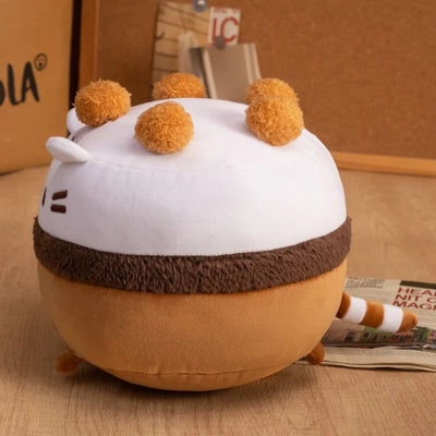 Plushie Cat Marshmallow S'more Plushie, 6-9" | 15-22 cm