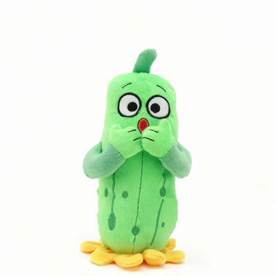 Emotional Cucumber Plushie – 5 Hilarious Expressions, 8" | 20 cm