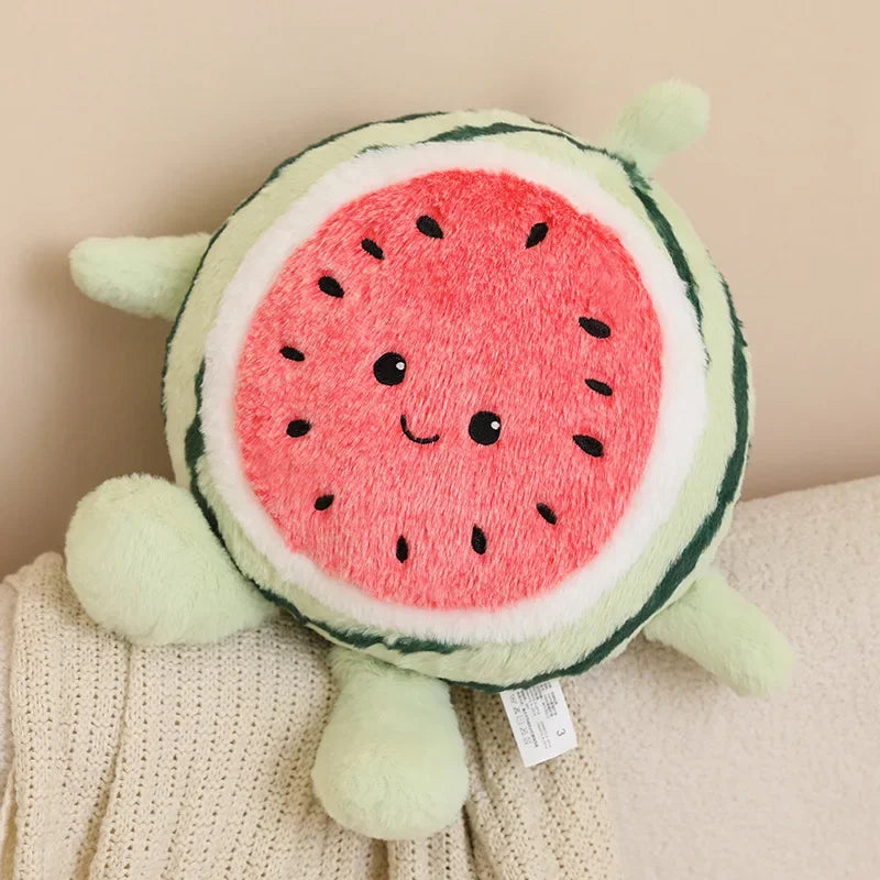 Kawaii Watermelon Plush Pillow, 12-16" | 30-40 cm