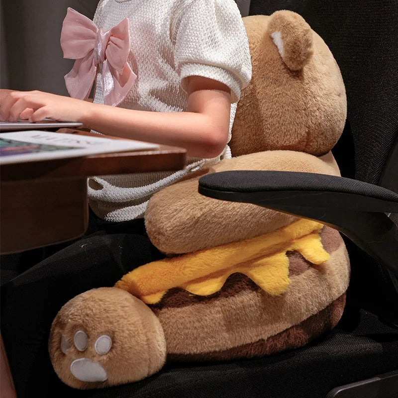 Fauteuil en peluche Honeypot Bear – Siège confortable et adorable pour les enfants !