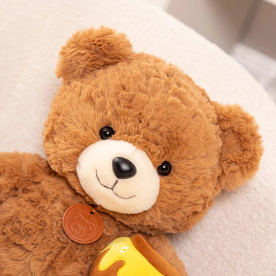 Honey Pot Teddy Bear Plush Toy, 9-12" | 22-30 cm