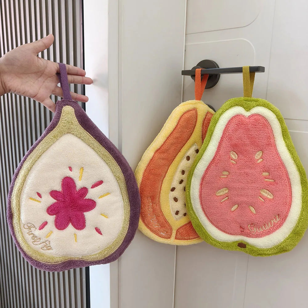 Absorbent Kitchen Hand Towel – Soft Hanging Cloth