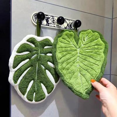 Kawaii Food Hand Towel – Soft Absorbent Kitchen Hanging Cloth
