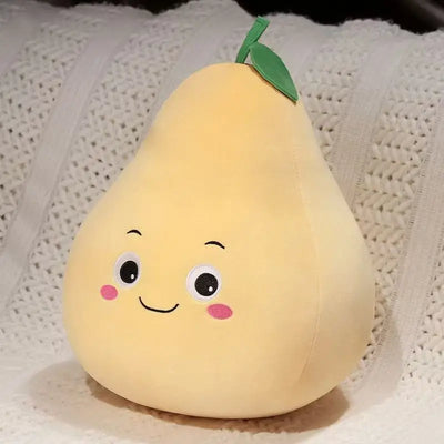 Kawaii Simulation Fruit Plushies – Apple, Watermelon & More, 4-12" | 10-30 cm