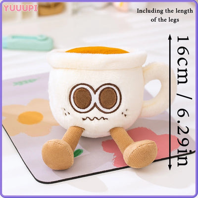 Ensemble de thé de l'après-midi en peluche ☕️ – Théière, tasse à thé et tasse à café