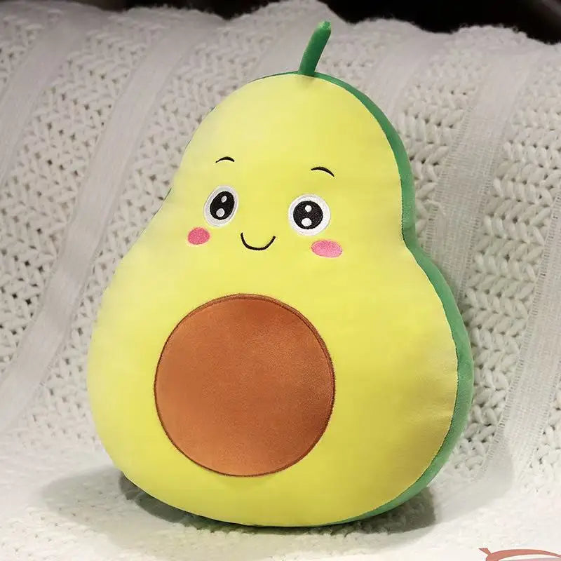 Kawaii Simulation Fruit Plushies – Apple, Watermelon & More, 4-12" | 10-30 cm