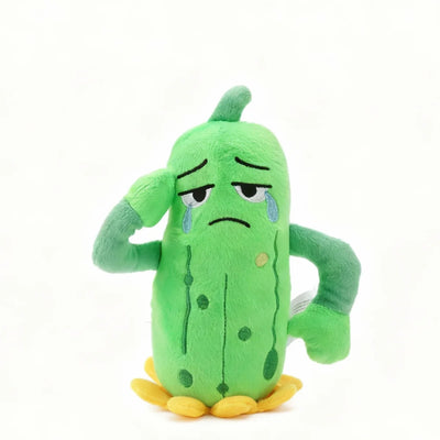 Emotional Cucumber Plushie – 5 Hilarious Expressions, 8" | 20 cm