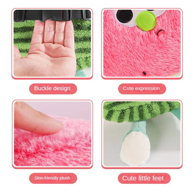 Watermelon Car Headrest & Lumbar Support Pillow – Cartoon Kawaii