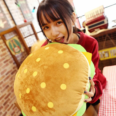 Peluche Burger Bliss, 12-16" | 30-40 cm
