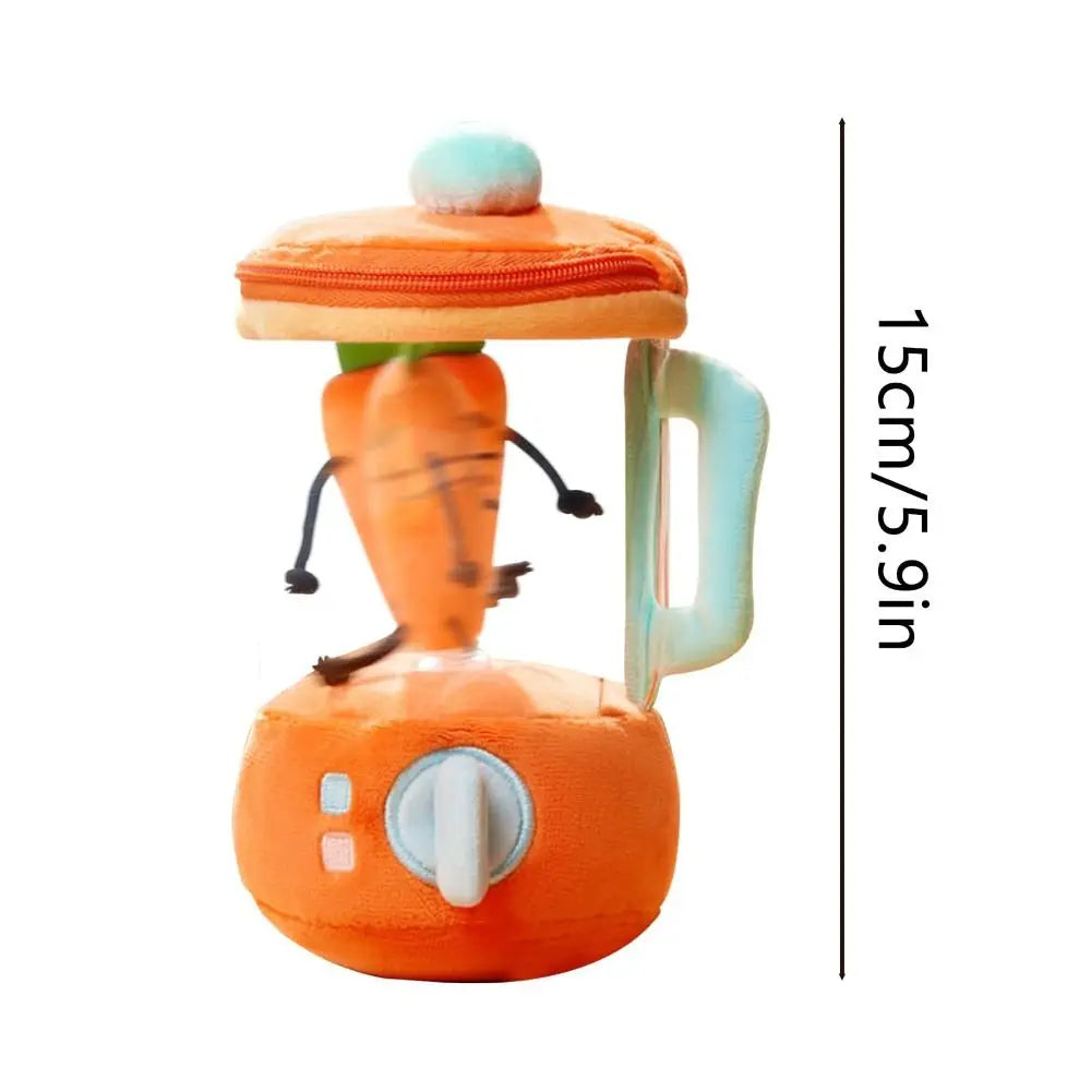 Blender Plush Toy with Spinning Food